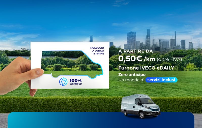 Promozione IVECO eDAILY - Noleggio a lungo termine - AUTO INDUSTRIALE BERGAMASCA